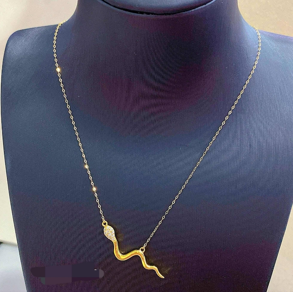 Real Gold 18K Necklace 16"-18"